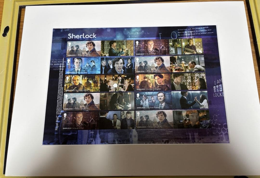 シャーロック 英国ロイヤルメール 外国切手 10周年記念切手