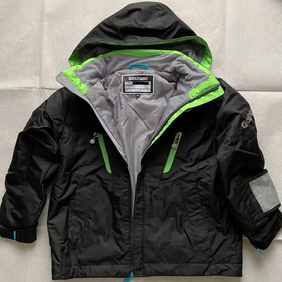 GOLDWINスキーウェア130・IGNIOスノーブーツ20.0cm