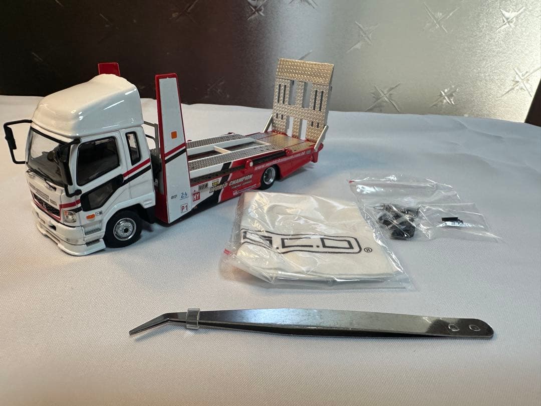 メル72855 さん専用 1/64 GCD 製 三菱ふそう ファイター 積載車