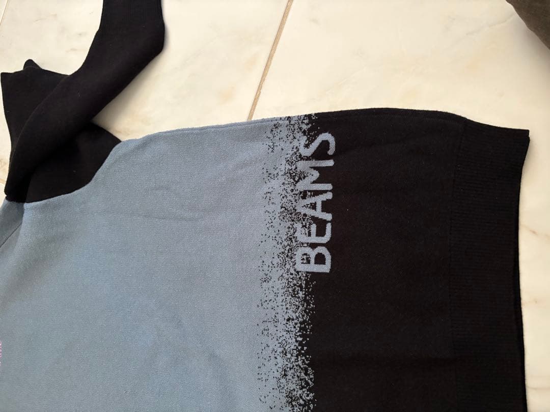 BEAMS GOLF グラデーションニット