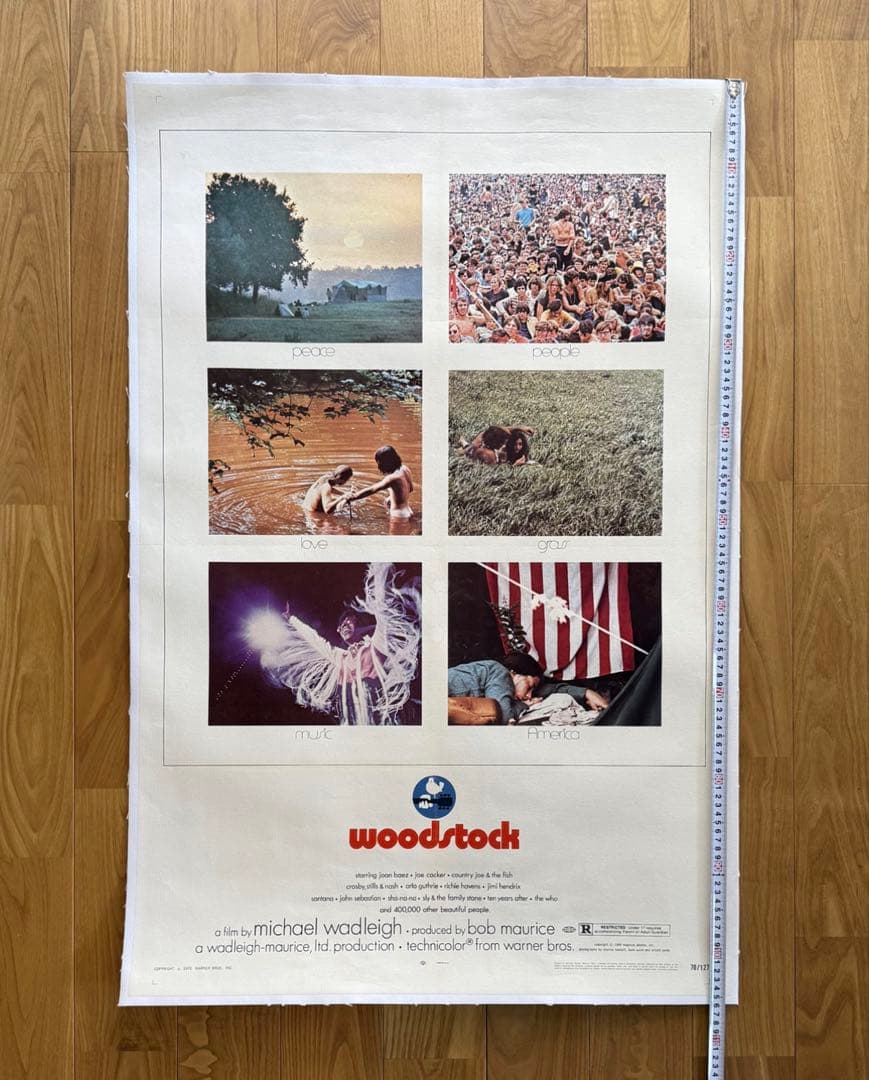 コレクション WOODSTOCK 1970s Vintage Movie Poster