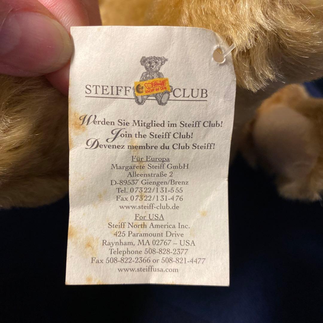 Steiff 100years “Button in Ear“ くま