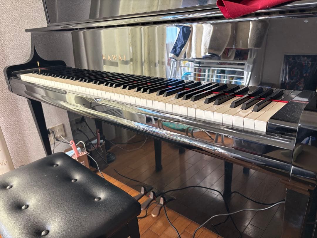 【本日限定出品】KAWAI アップライトピアノ K-8 88鍵 黒色