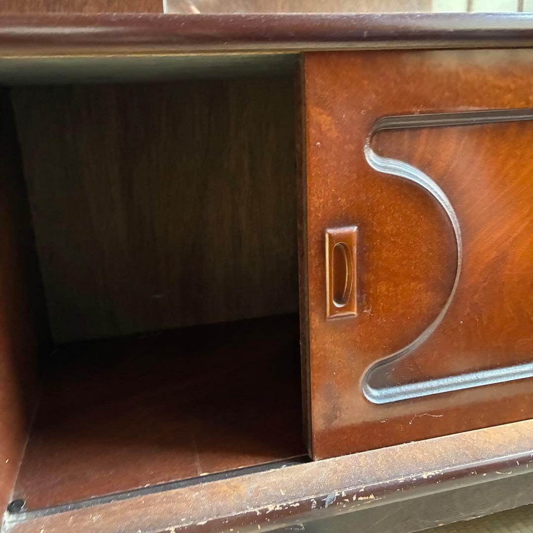 古道具　桑の茶箪笥　レトロ