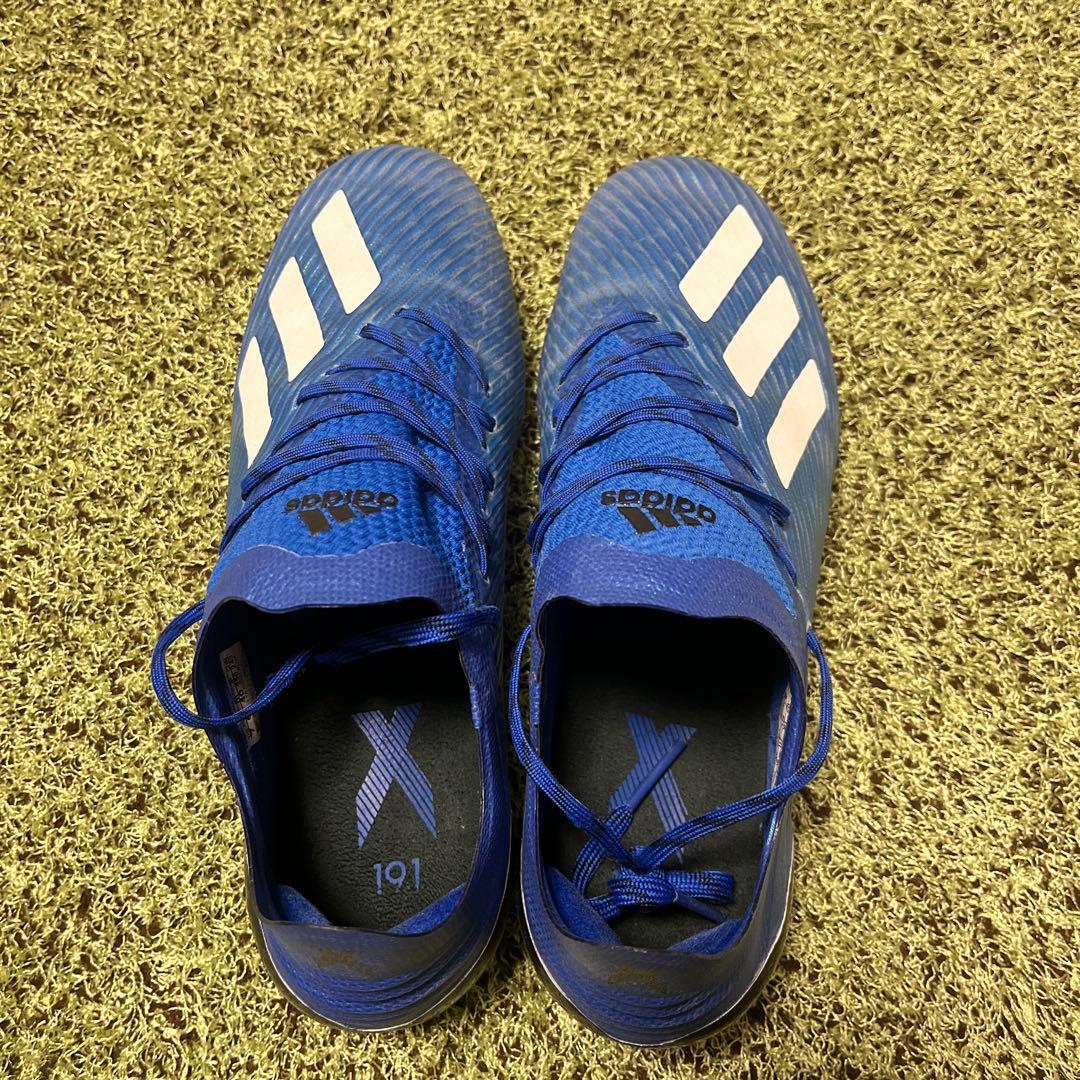 顔別神 adidas エックス19.1 HG/AG 25cm