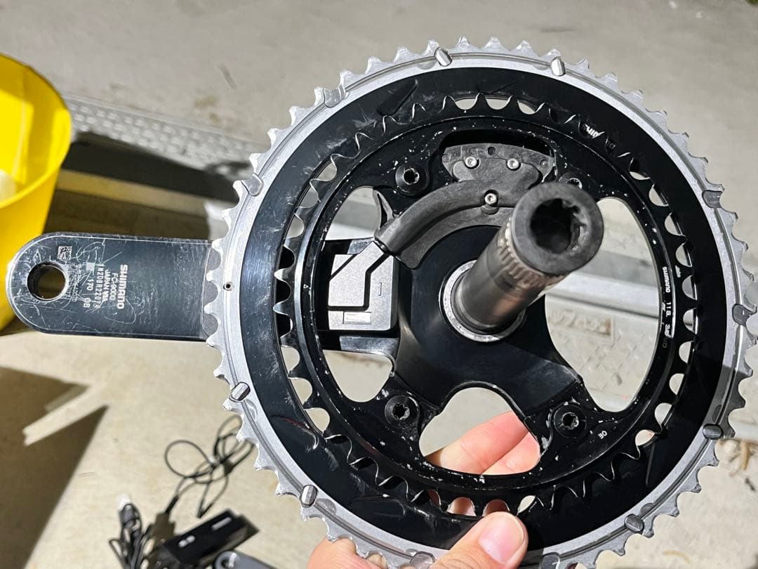 美品 デュラエース Di2 フルセット 両足パワーメーター付属