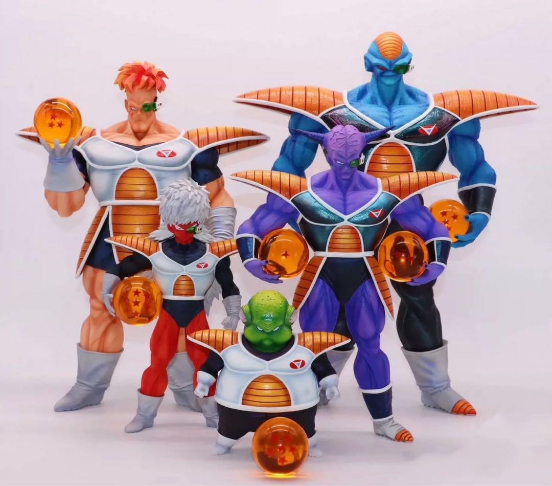 ドラゴンボール 5人 ギニュー特戦队 フィギュア ガレージキット