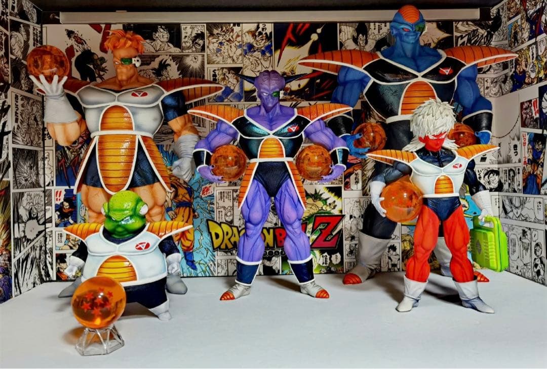 ドラゴンボール 5人 ギニュー特戦队 フィギュア ガレージキット