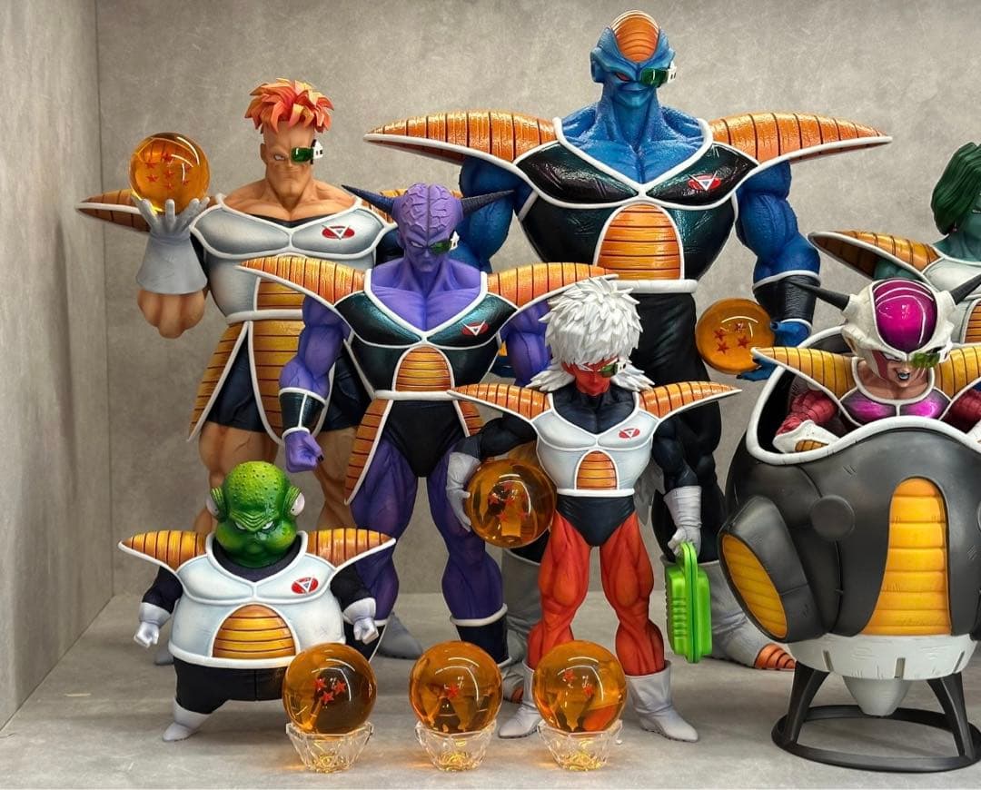 ドラゴンボール 5人 ギニュー特戦队 フィギュア ガレージキット