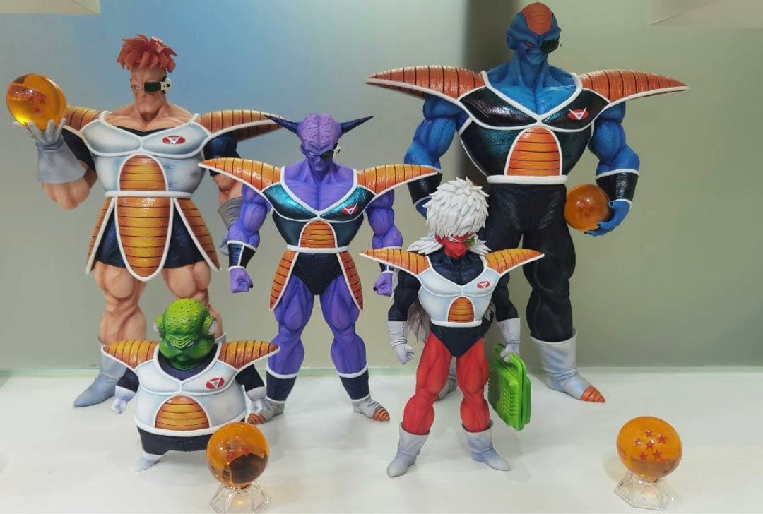 ドラゴンボール 5人 ギニュー特戦队 フィギュア ガレージキット