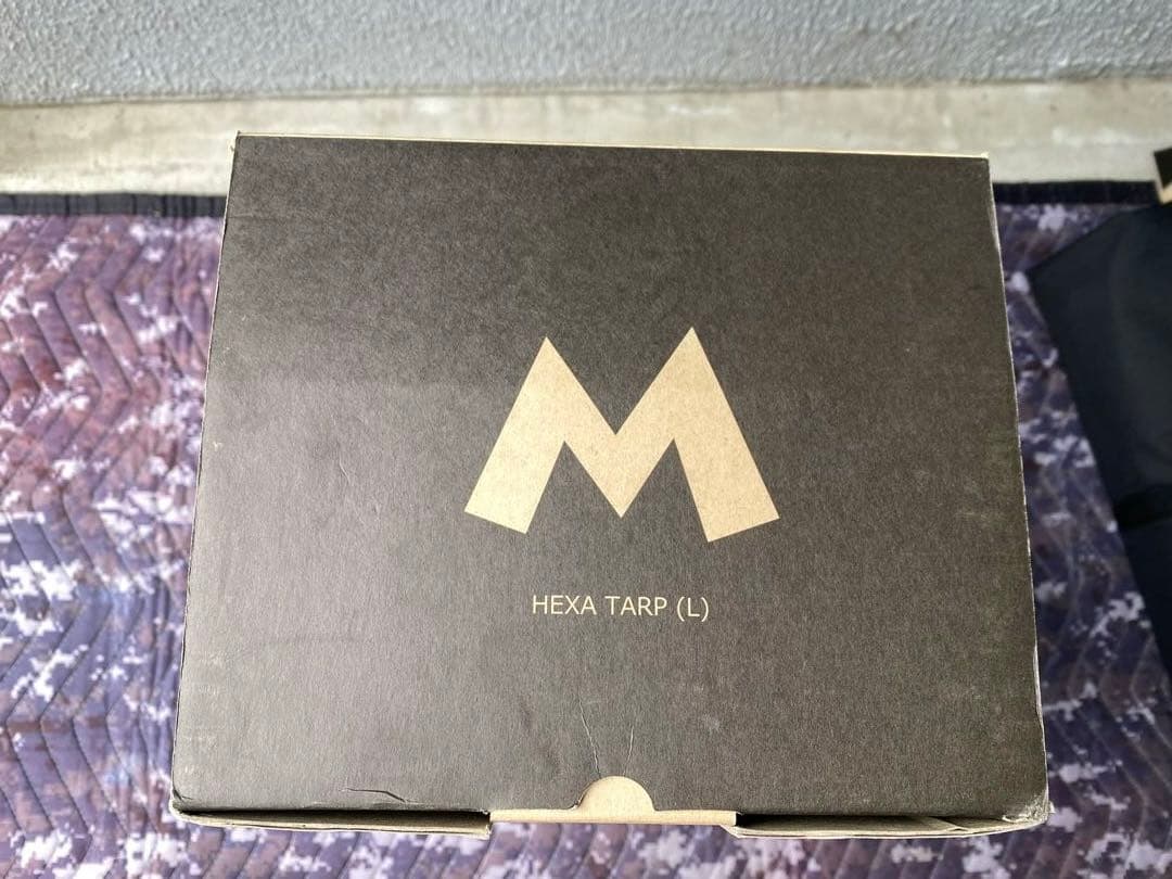 Mac ONE ヘキサタープL 人気チャコール色 YUNANポール&ポールケース