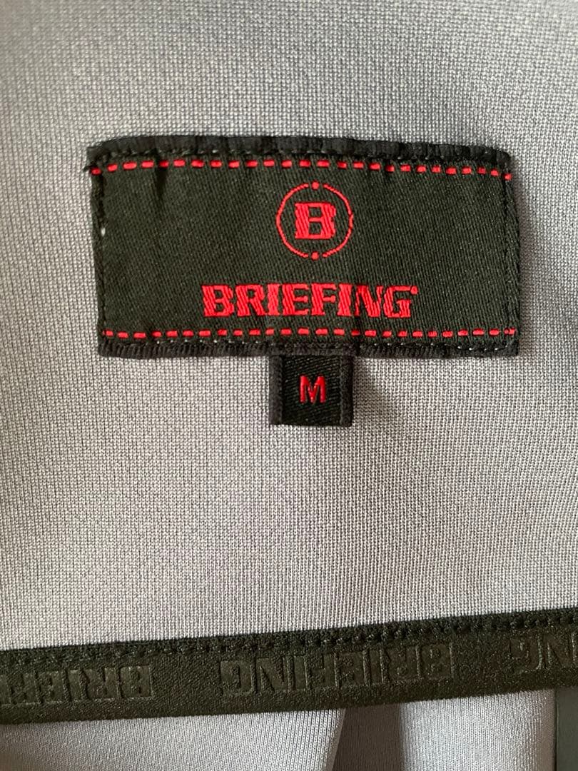 BRIEFING MS 3D LOGO VEST グレー M 新品