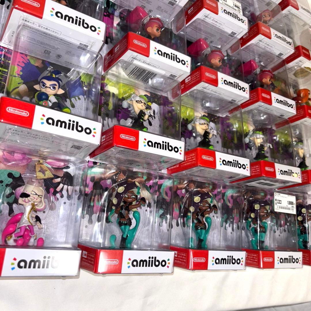 値引きしました【新品未開封】amiibo　スプラトゥーン各種　まとめ売り　25個