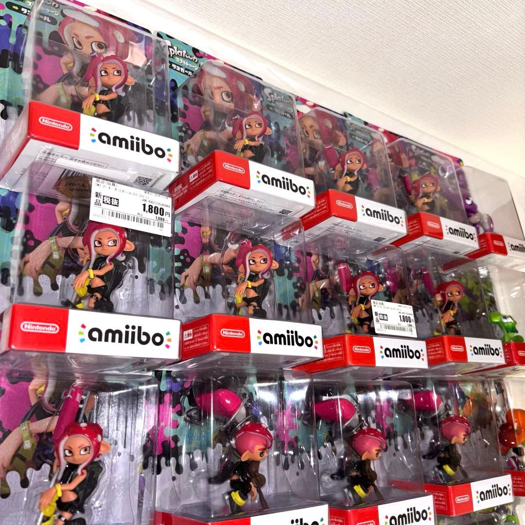 値引きしました【新品未開封】amiibo　スプラトゥーン各種　まとめ売り　25個