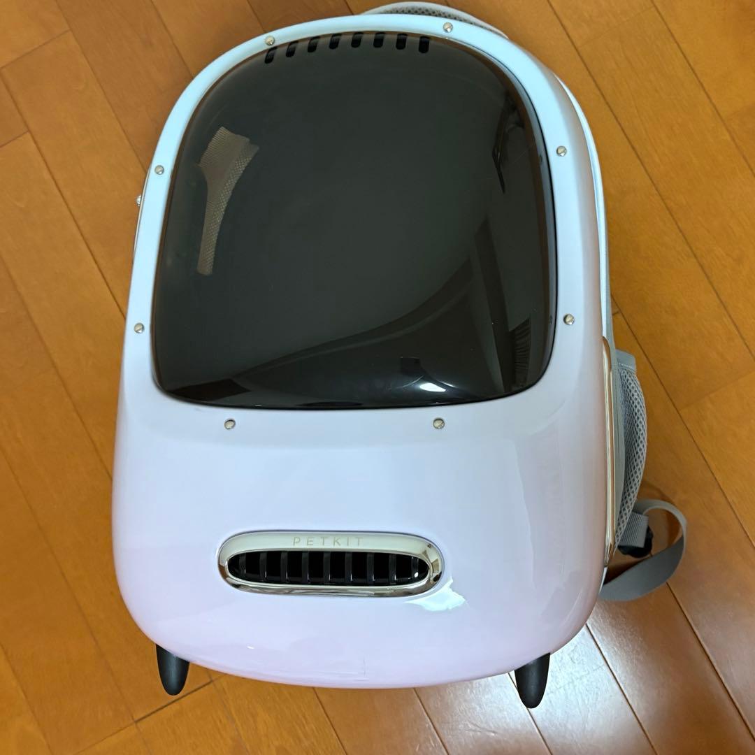 PETKIT キャリーバッグ　ピンク　リュック　猫用　ペット用