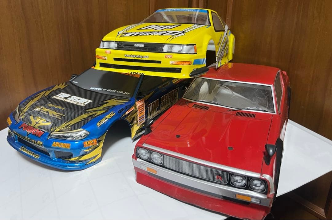 ラジコンボディーセット　ヨコモ　abcホビー ラジコンバック付き