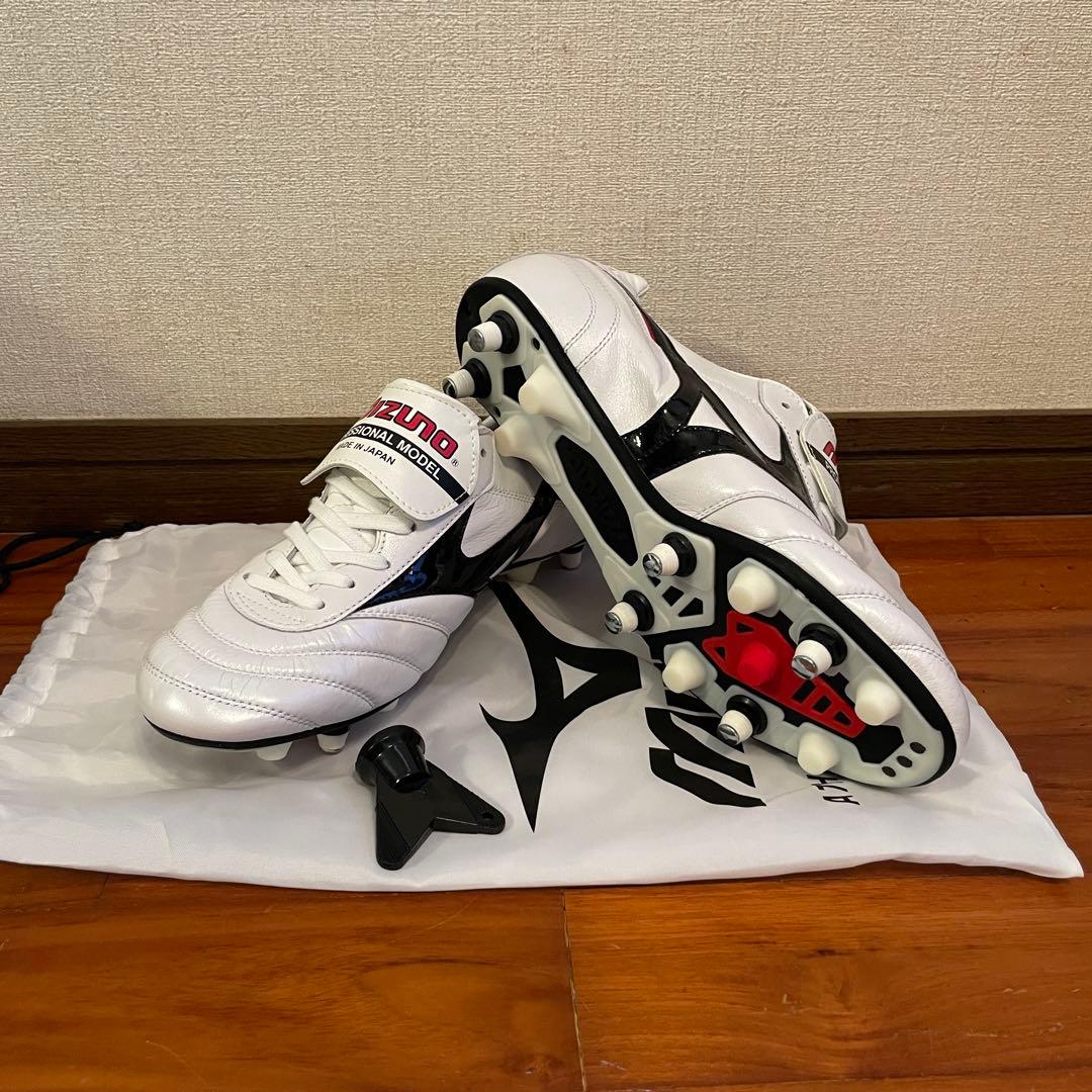 【新品未使用】　モレリア2 27.5cm 白　ベロあり　取り替え式（ミックス）