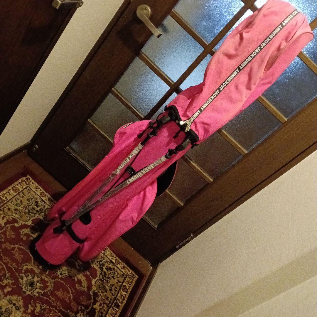 jackbunnyレディースキャディバックピンク