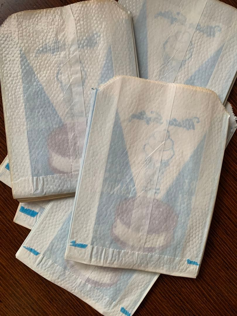 海外紙物　レア　ビンテージ　アメリカン　アイスクリーム袋　30枚　1名様 ラスト