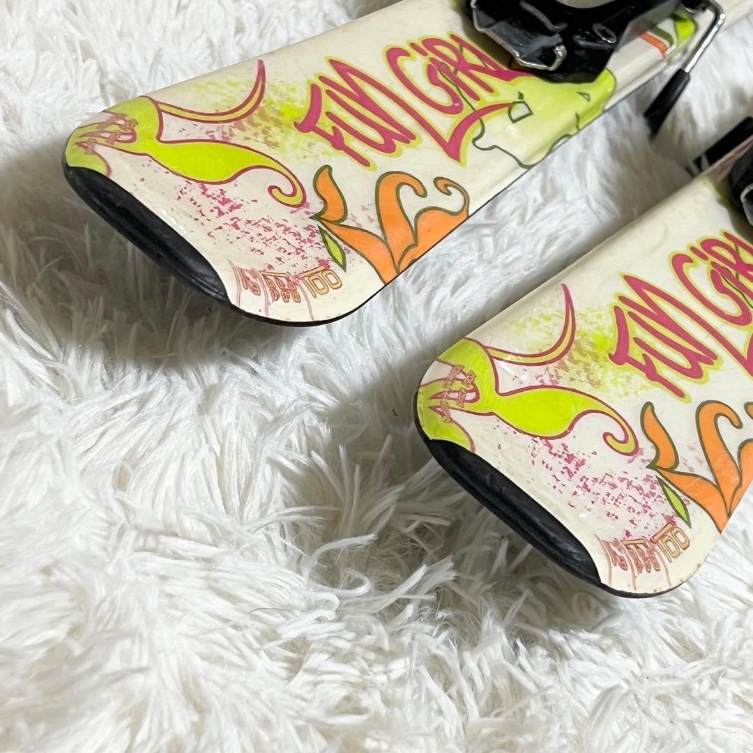 【良品】Fun Girl 100 ジュニアスキー　4点 フルセット ロシニョール