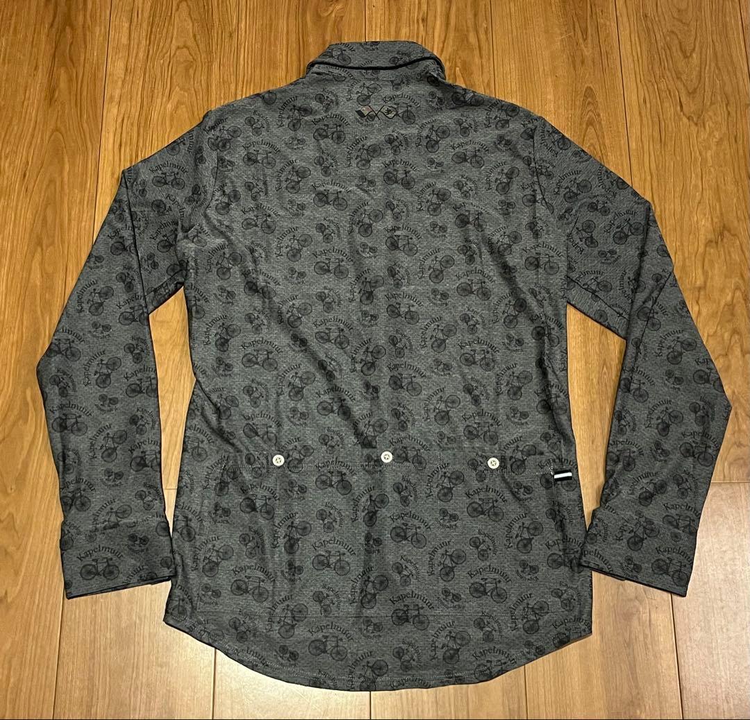 KAPELMUUR サイクルジャージ Sサイズ グレー カジュアルシャツ日本製