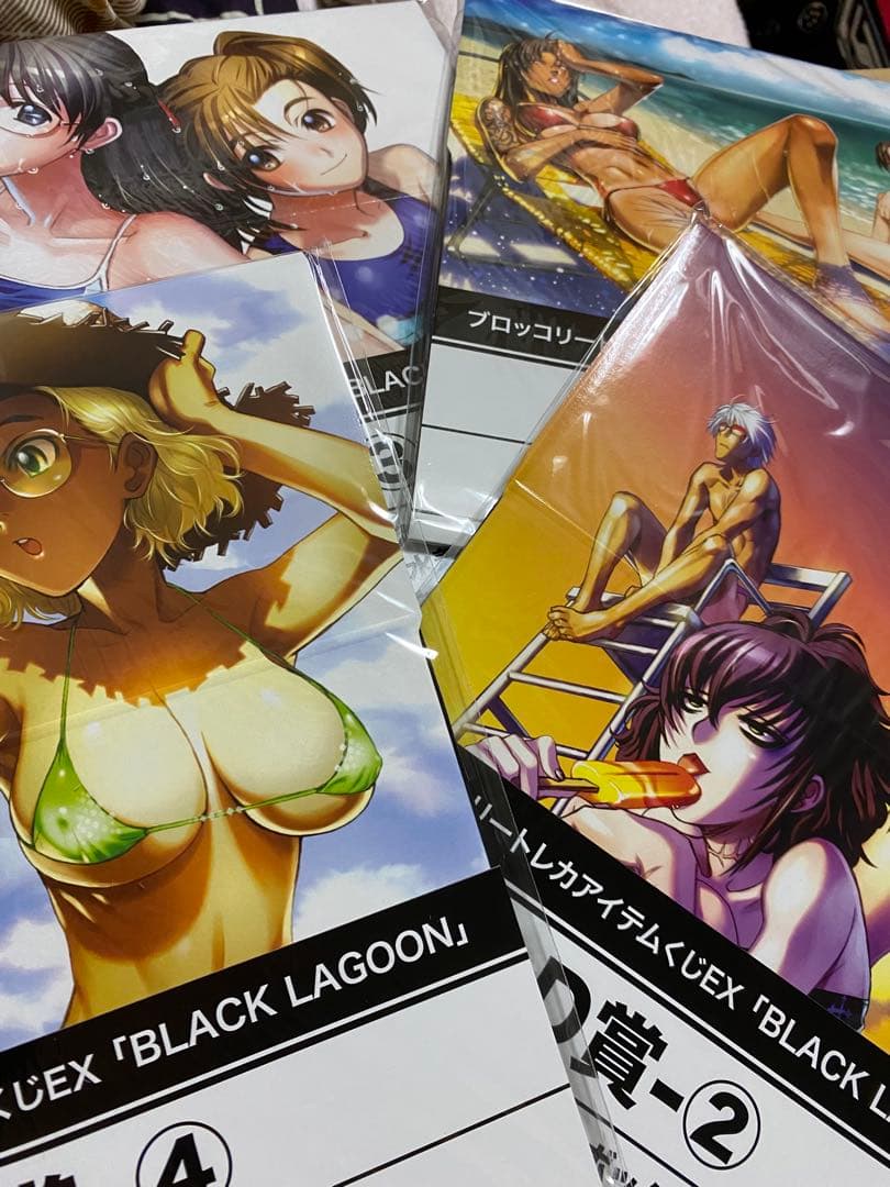 ブラックラグーン　アイテムくじセット(ラストワンレヴィ)