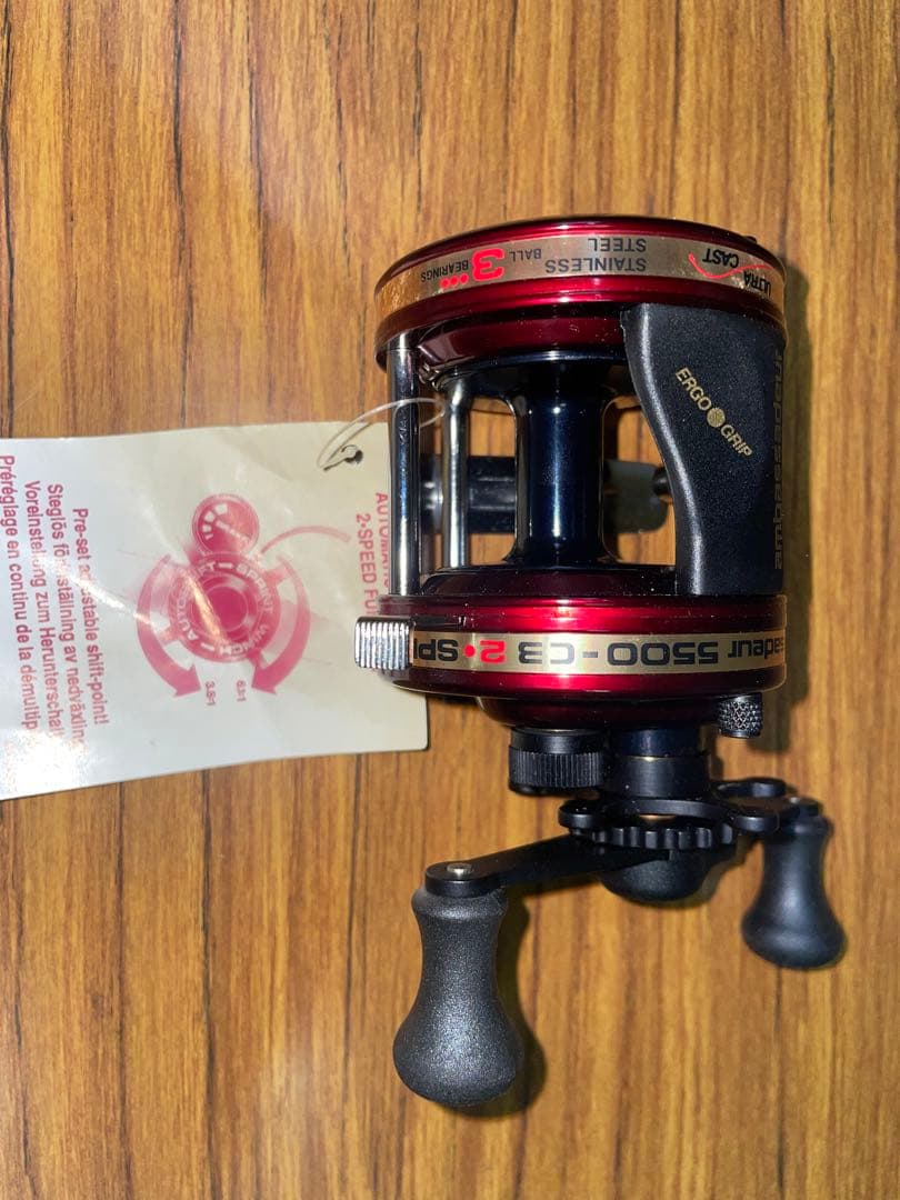 超レアAbu Garcia アンバサダー5500-C3 2 SPEED未使用！！