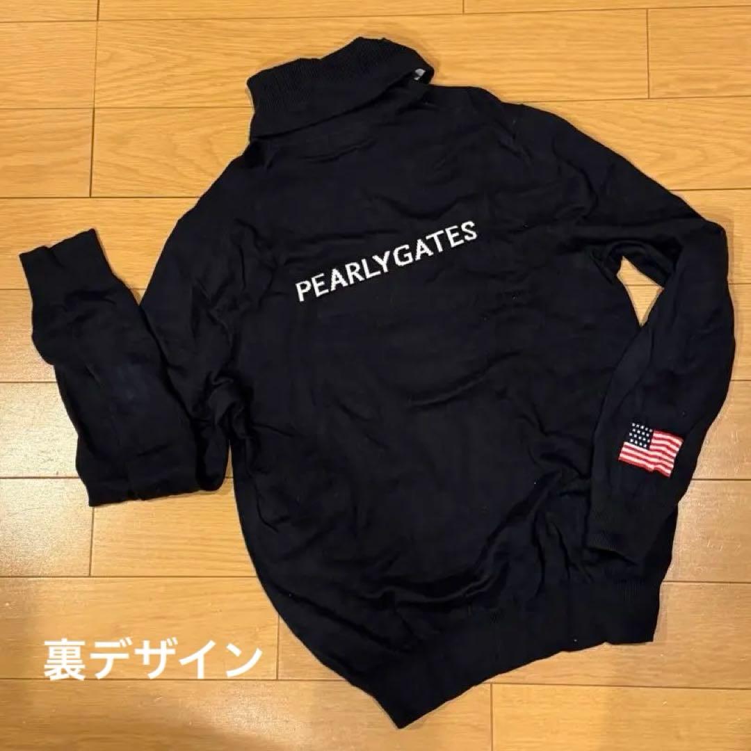 【美品】PEARLY GATES タートルネック　セーター サイズ4