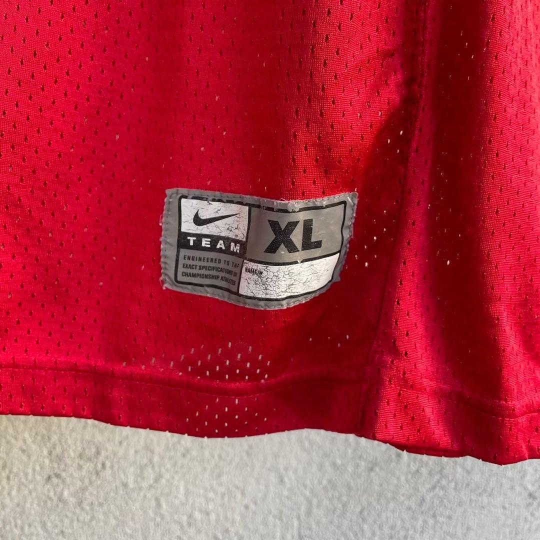 Nike フリルリメイクアメフトシャツ