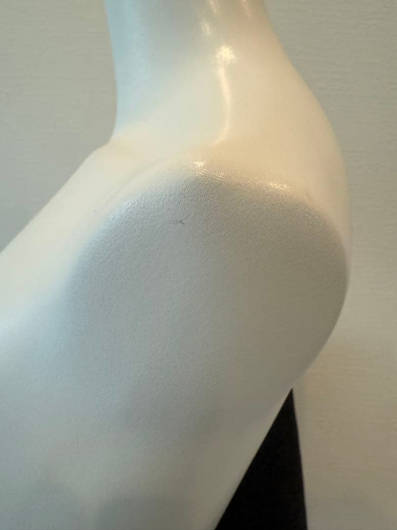 卓上トルソー 女性 上半身 ホワイト