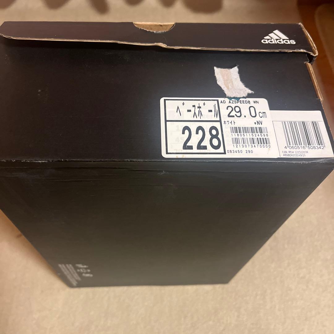 adidas ベイスボール　スパイク　　メンズ　　29.0cm