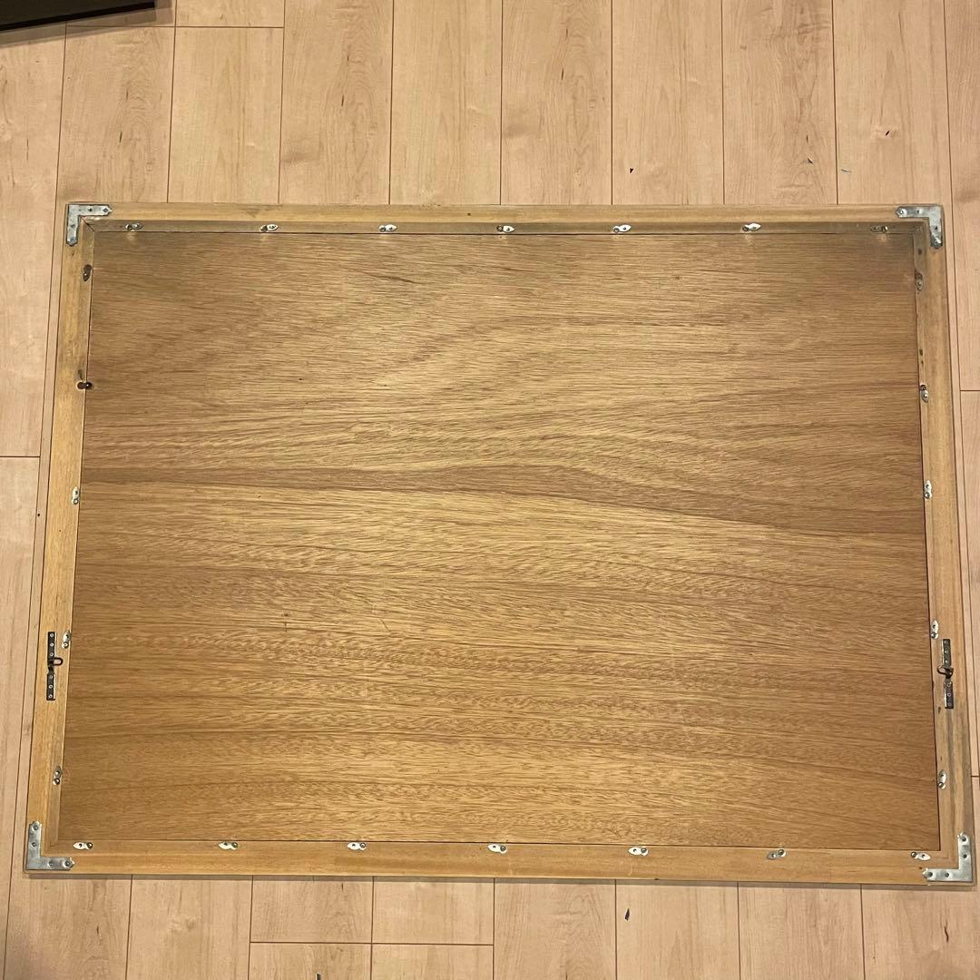 Joan Miro 特大 ビンテージポスター 木製フレーム 絵画 アート