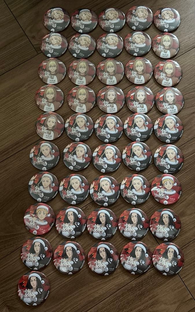 m*a様 東京リベンジャーズ 佐野万次郎 缶バッジ くじ マイキー 缶バッジ　4