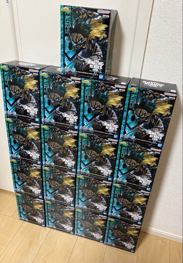 ヒロアカ　THE AMAZING HEROES-DX- 緑谷出久　17体セット