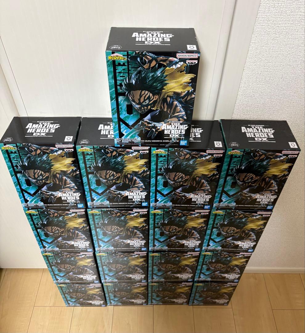 ヒロアカ　THE AMAZING HEROES-DX- 緑谷出久　17体セット