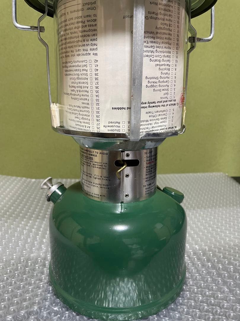 激レア　ビンテージ　コールマンランタン220k195 新品未使用