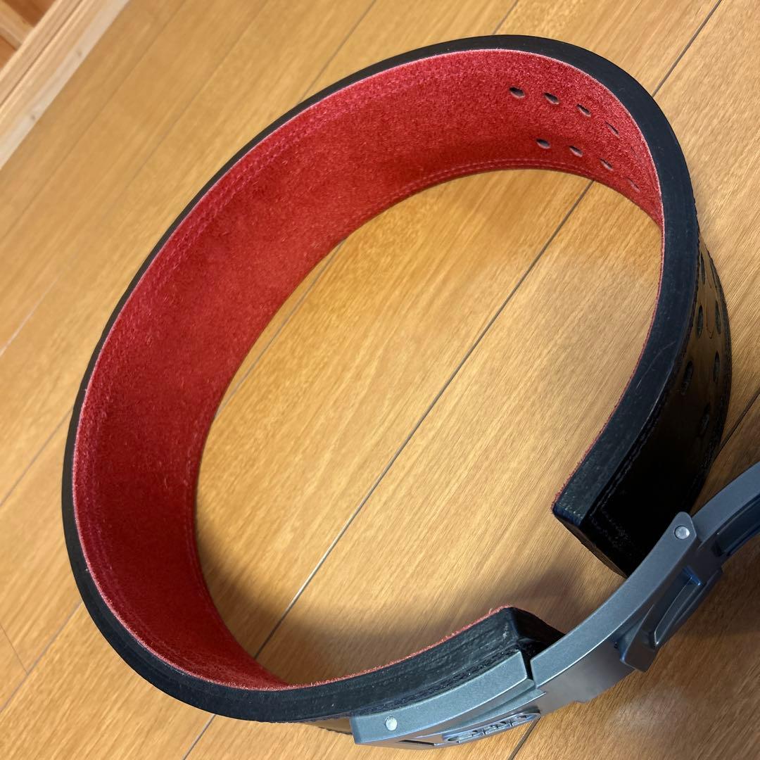 ★超美品！Lサイズ SBD トレーニングパワーベルト 腹圧ベルト 13㎜