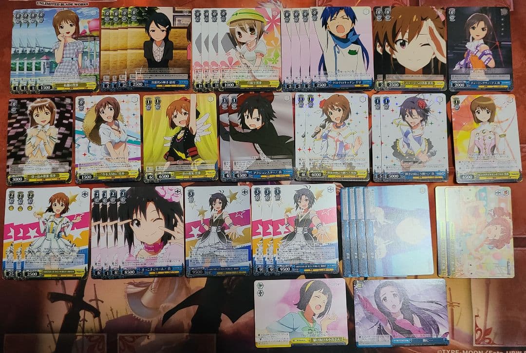 ヴァイス　アイドルマスター　デッキ　パーツ　アイマス　ヴァイスシュヴァルツ