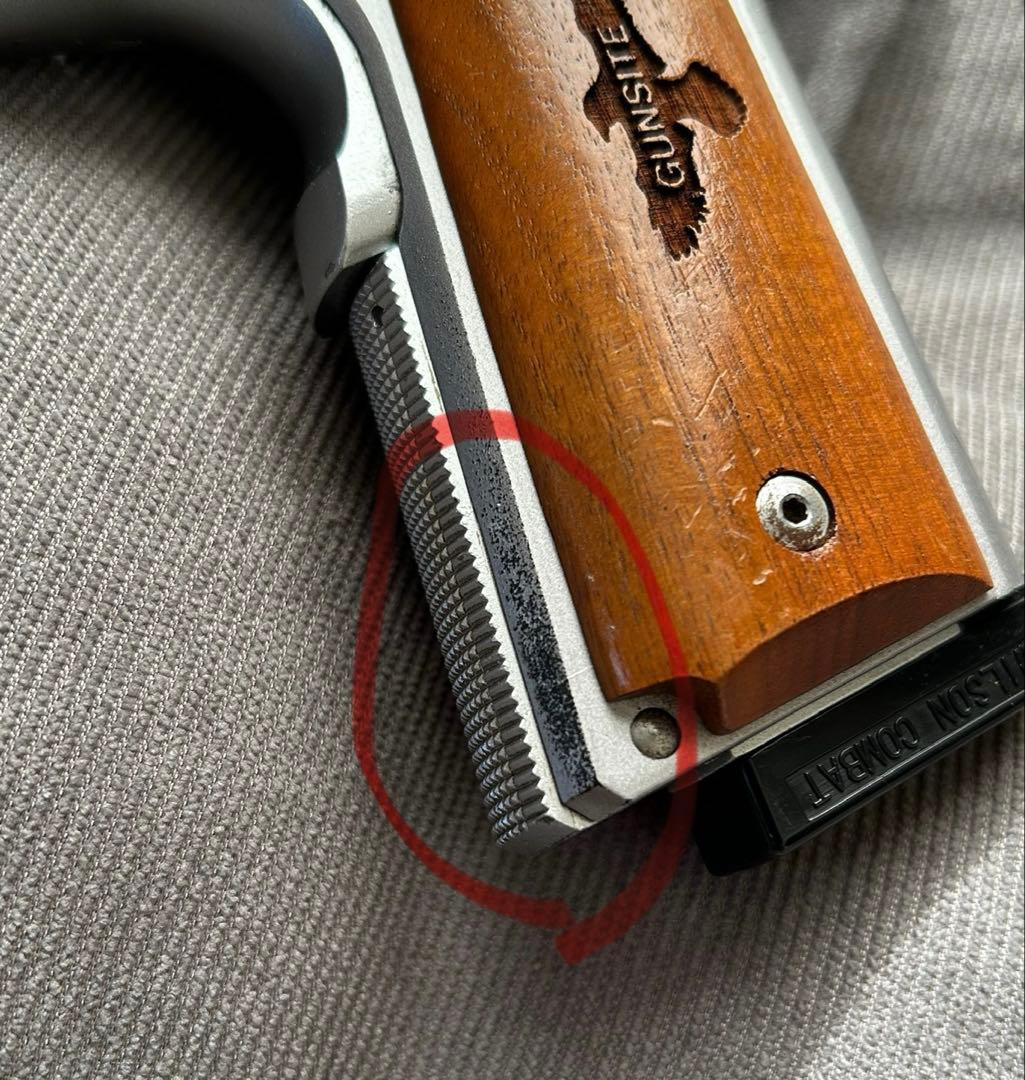 【WA】S&W SW1911 ガンサイトエディション シルバー