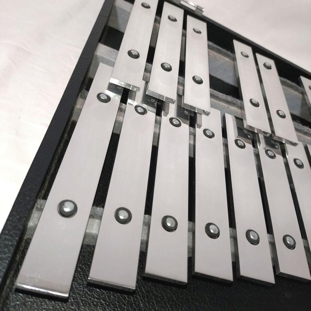 KAWAI　グロッケン　鉄琴　32音　ハードケース付き　河合楽器　カワイ