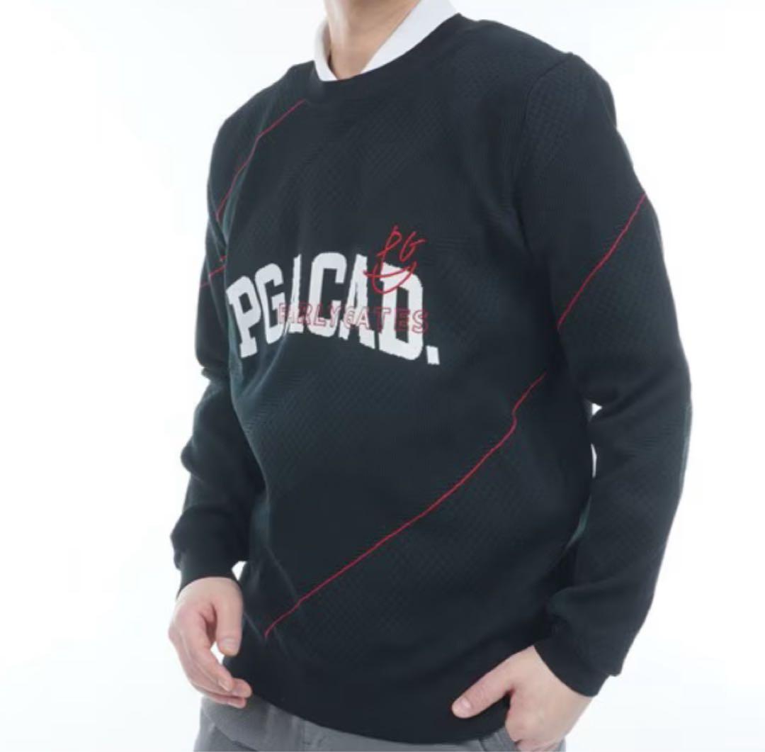 新品未使用　パーリーゲイツ　メンズニット【6】ネイビー