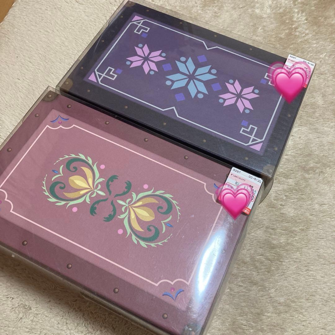 アナと雪の女王雑貨4点セット　しまむらアクセサリーボックスディズニーちはるコラボ