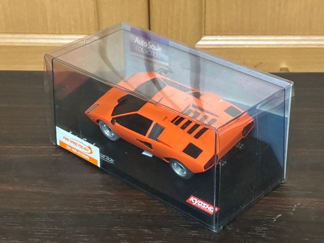 京商ミニッツ ランボルギーニカウンタックLP400パパイヤオレンジFHP 未開封