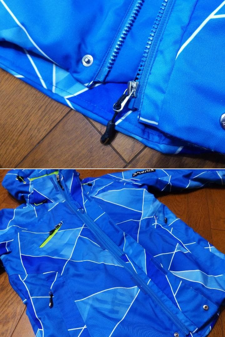 送料込 美品★Phenix スキーウエア ジャケット パンツ 上下 セット M