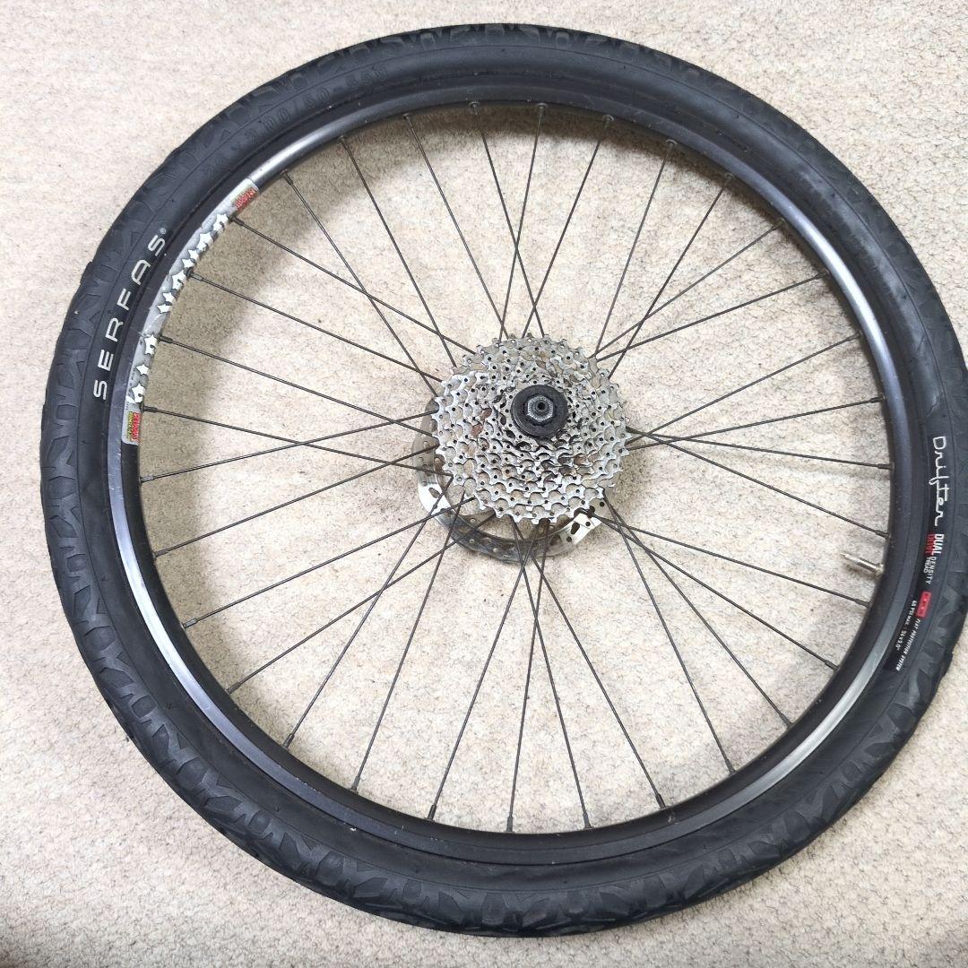 MTB 26インチホイールセット　SUNRIMS BLACKEYE