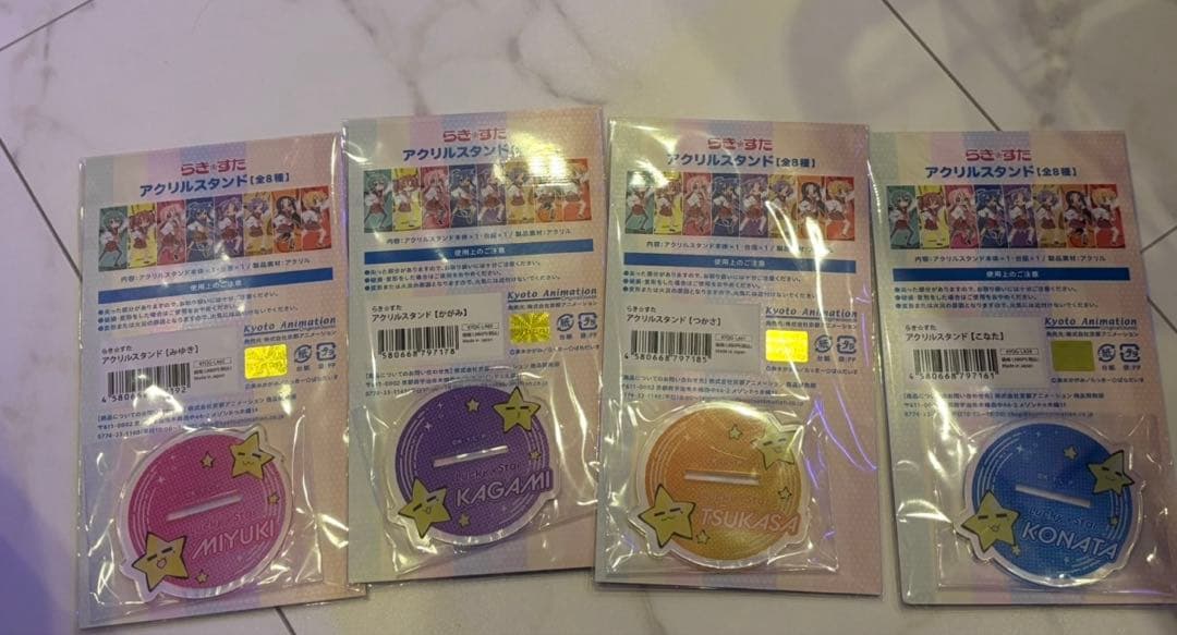 らき☆すた アクリルスタンド セット