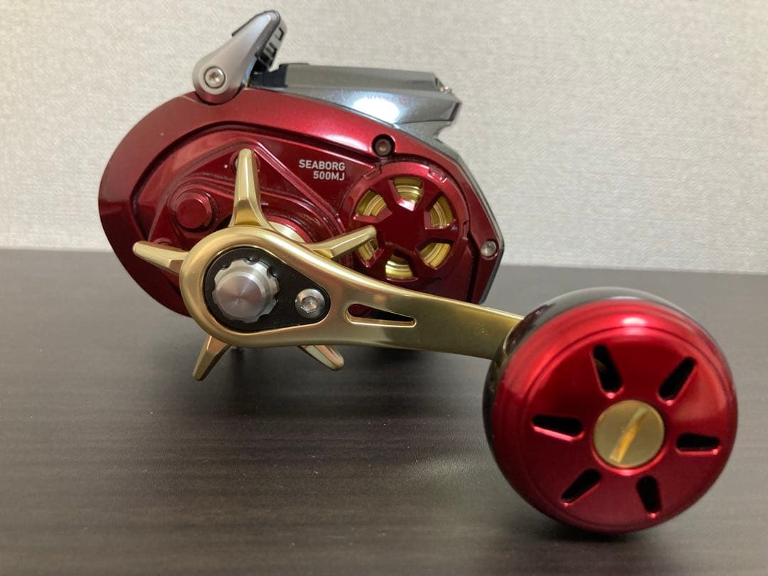 Daiwa SEABORG500MJ MEGATWIN 電動リール レッド