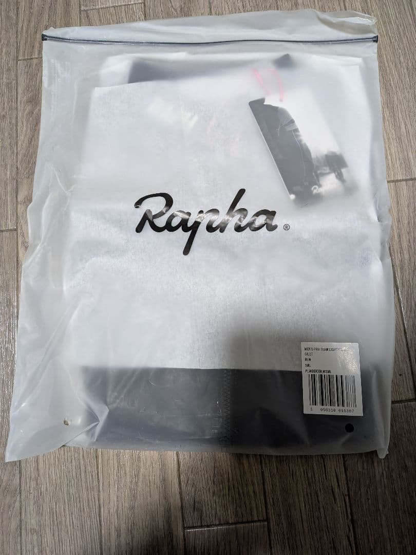 Rapha プロチームライトウェイトジレ Sサイズ ブラック(新品)