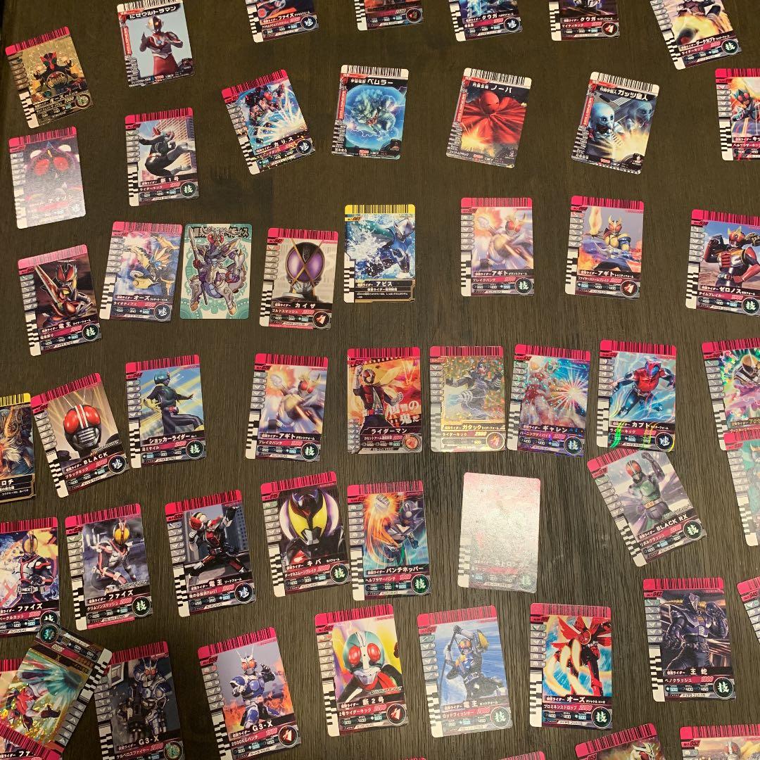 仮面ライダーカード、レア、超レア、キラ