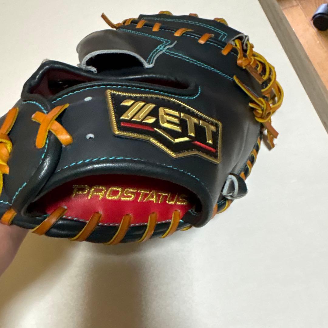 ZETTプロステイタス軟式オーダー　キャッチャーミット　森モデル